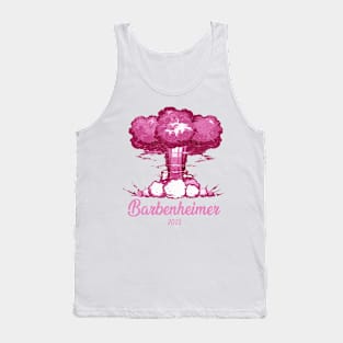 barbie oppenheimer war movies 2023 Tank Top